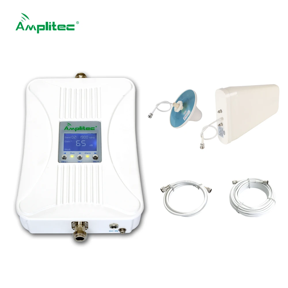 Amplitec Gsm Repeater 2g 3g 4g Signal Booster Dual Band Mobile Signal