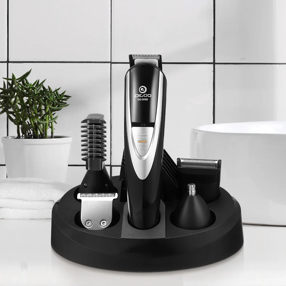 Digoo умный дом IPX5 многофункциональная машинка для стрижки волос Kit1 2 в 1 Мужская электрическая машинка для стрижки волос триммер для бороды носа уха лица тела