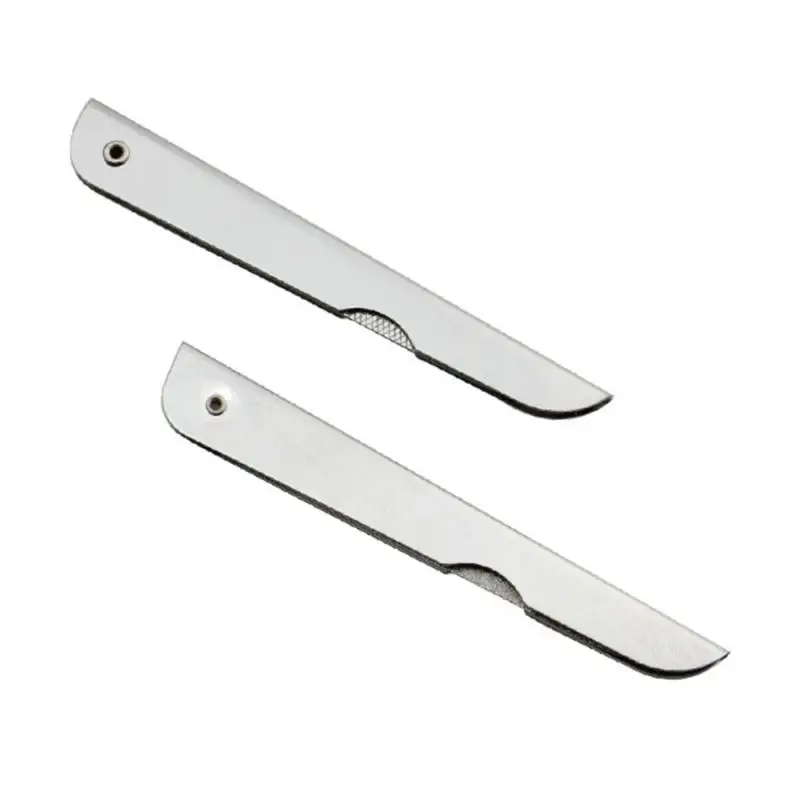 2 Types Metal Fold Grinding Stainless Steel Nail File Pedicure Professional Manicure Buffer Women Beauty Nail Art Tool