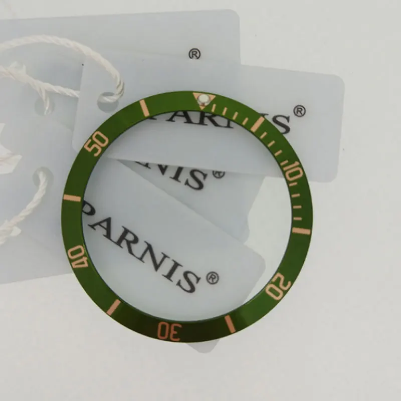 

40mm Green Watch Bezel Insert for Mens Watch Parnis Original Model PA6050