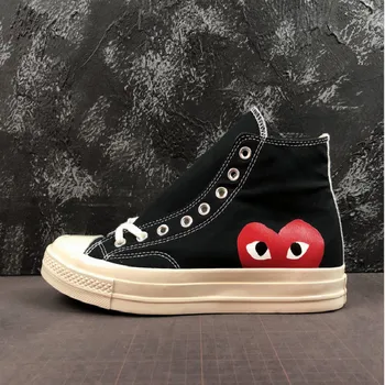 

2020 Fashion PLAY Black CDG 1970s All cool star High/Low top Unisex Skateboarding Shoes sapato feminino zapatillas sapatillas