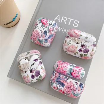 

Colorful Shell Texture Earphone Case For AirPods Pro 1/2 Cases Cute Soft flower Protective Cover for AirPod Air Pods Case