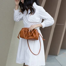 Women Messenger Bag Simple Dumplings Designer Retro New Fashion Cloud Female Crossbody Shoulder Bag Tide Handbag Clutch Bag