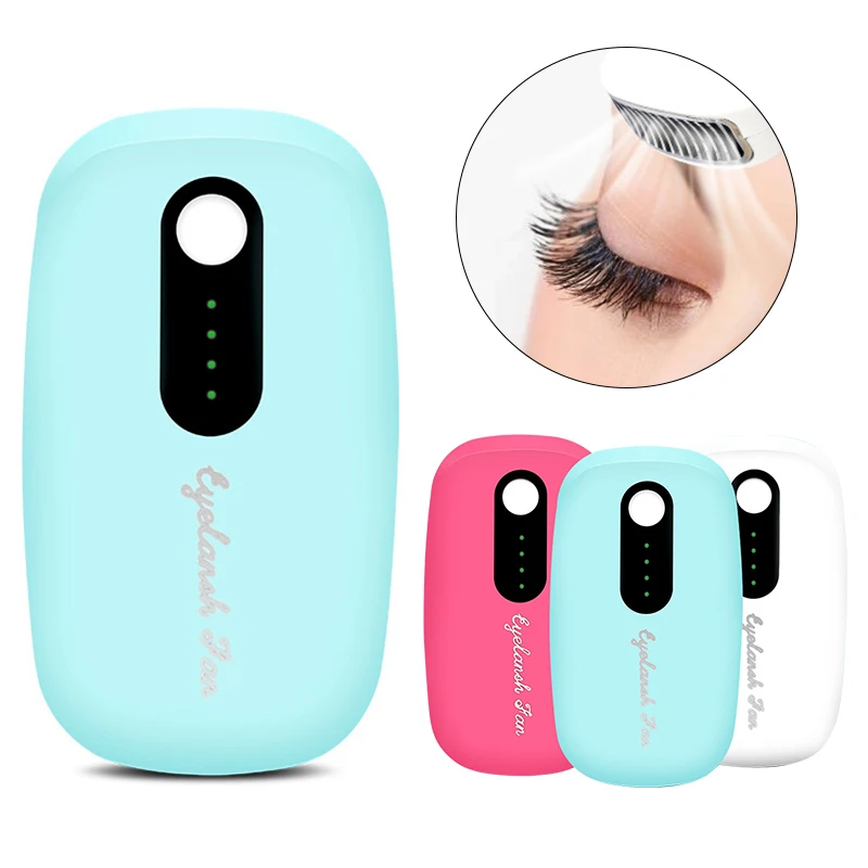 

USB Eyelash Extension Mini Eyelash Fan Air Conditioning Blower Glue Grafted Eyelashes Dedicated Dryer Lashes Fans Makeup Tools