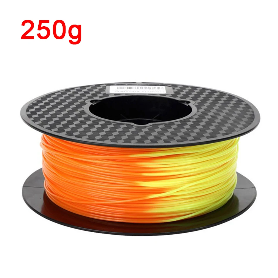 Color Changing with Temperature PLA 3D Printer Filament 1.75mm 500g/250g Gradient Thermochromic Sublimation Printing Material rainbow petg 3D Printing Materials