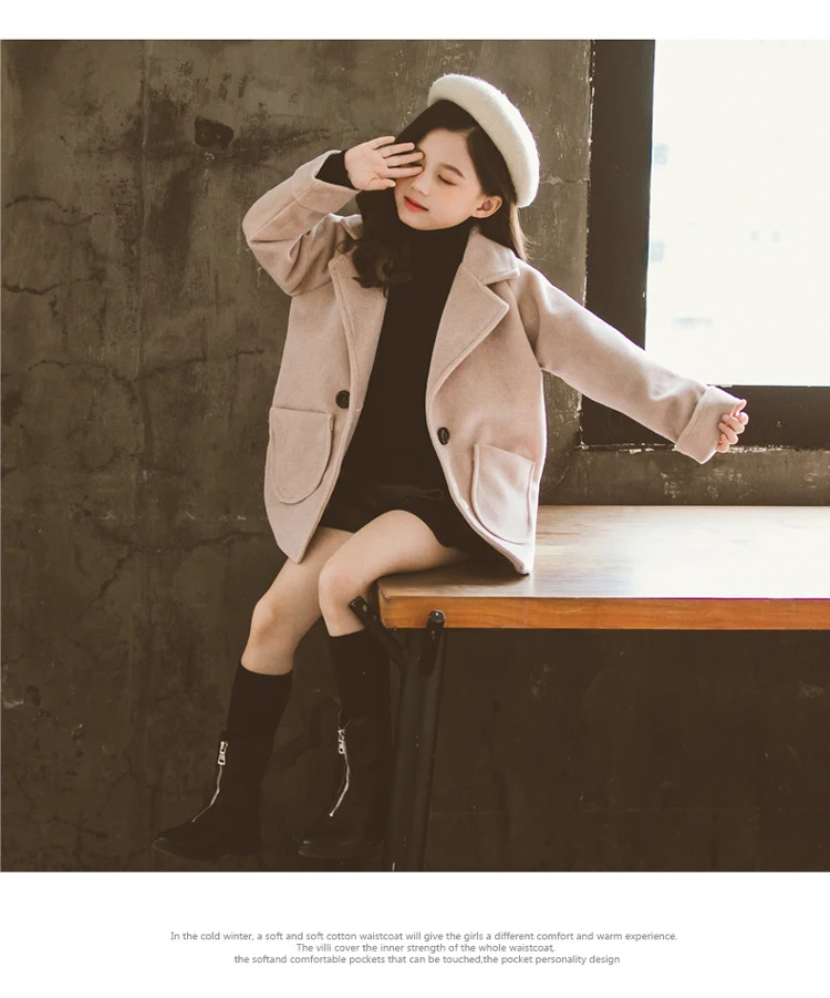 New Fashion Kids Coat Autumn Spring baby girl clothes Autumn girls tops Children Clothing girls jackets