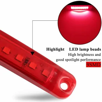 

Light Side marker light For Truck Trailer Lorry Bus IP68 DC 12-24V Red Sealed
