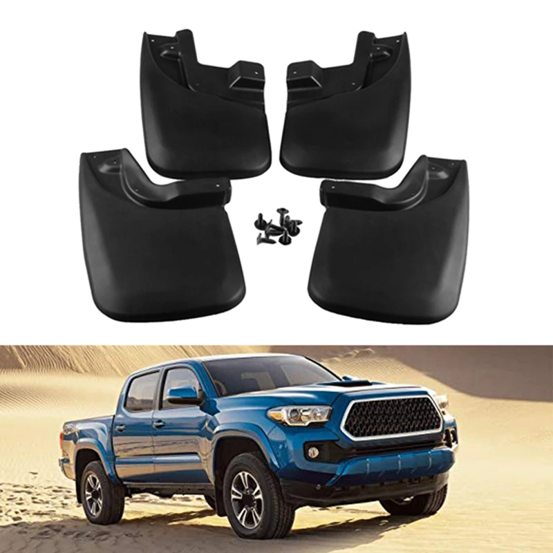 

Car Mud Flaps for Toyota Tacoma 2005-2015 Mud Guards Splash Guards