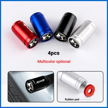 

4Pcs Sport Styling Tire Valve Caps Car Truck Bike Frosted Air Valve for Citroen DS logo C2 C3 C4 C5 c6 c4L C8 DS3 Jumper Berling