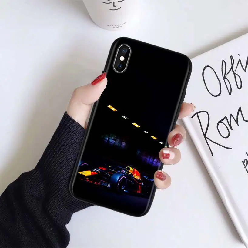 BS106-9 Для Формулы 1 чехол для Apple iphone 11 Pro XR XS Max X 7 8, 6, 6 S, Plus, 5, 5S SE Черный силиконовый чехол для мобильного телефона чехол Coque - Цвет: BS106-9