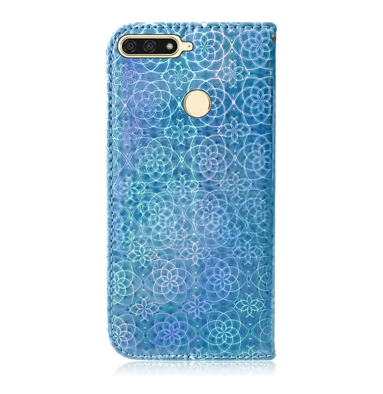 Однотонный чехол для Hawei Y6, чехол-книжка, чехол-кошелек для телефона Etui Huawei 7A 7 A A7, кошелек, Обложка