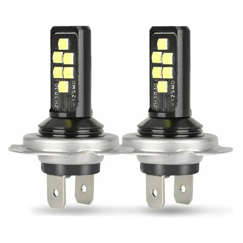 H7 h4 combo led kit farol lâmpadas h4 h7 led nevoeiro carro alto baixo feixe 60w 52000lm 6000k kit farol do carro lâmpada txtb1