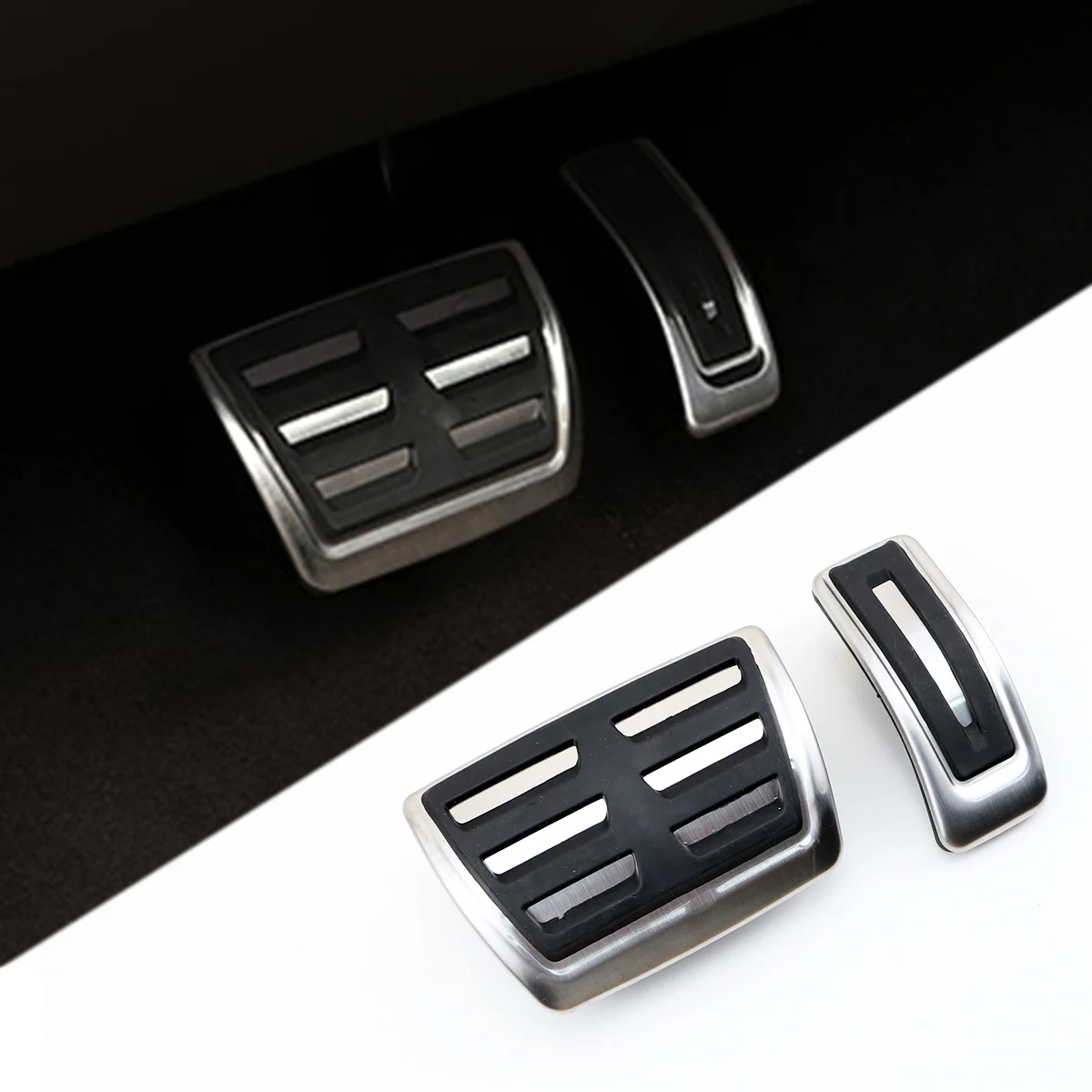 Nonslip Foot Pad Accelerator Gas Fuel Brake Pedal Cover Fit For Audi