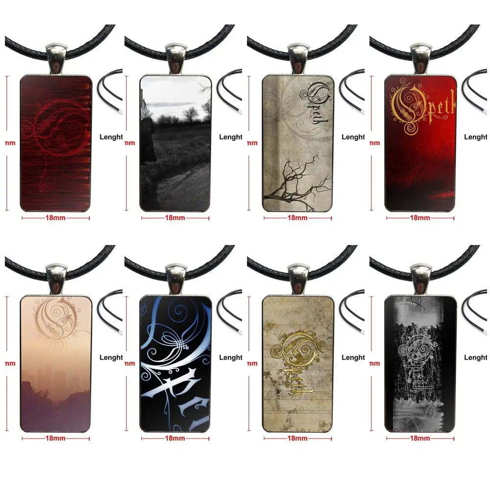 Ожерелье женское со стеклянной подвеской металлической лентой и логотипом |