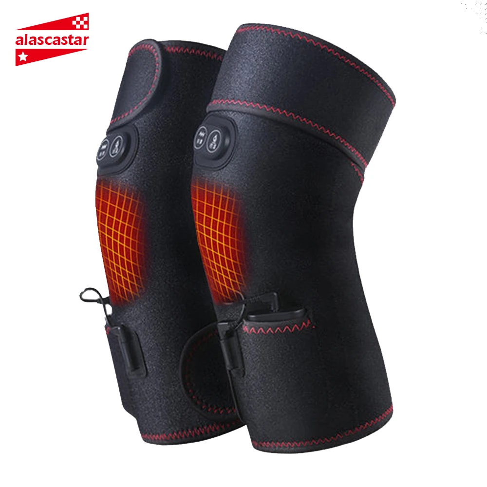 

New Heated Knee Pad Motorcycle Heating Protective Gear Knee Gurad Knee Protector Equipment Waterpfood Keep Warm Gear