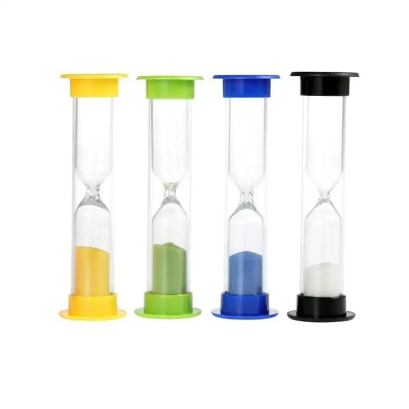 

4/8PCS 30S 1/3/5/10 Minutes Colored Hourglass Timer Colorful Sands Hourglass Sand Timer Children Desk Decoration Kitchen Timer