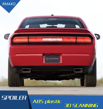 

For Dodge Challenger Spoiler High Quality ABS Material Car Rear Wing Primer Color Rear For Dodge Challenger Spoiler 2008-2013
