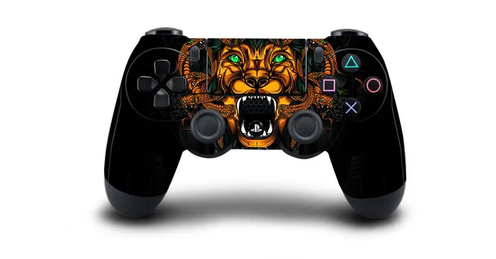 QBTM0852 Индивидуальный дизайн Защитная крышка наклейка для PS4 контроллер кожи для Playstation 4 Pro тонкая наклейка PS4 Кожа Наклейка аксессуары - Цвет: QBTM0852