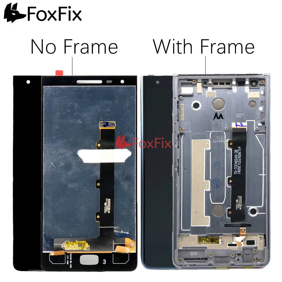 

For 5.5" Blackberry Motion LCD Display Touch Panel Digitizer Assembly For BlackBerry Motion LCD Screen With Frame Replacement