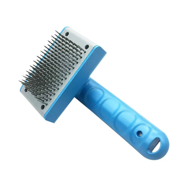

New Pet Automatic Hair Removal Comb Self Cleaning Slicker Brush Grooming Brush Remove Hair Knot Multi-Functional Comb