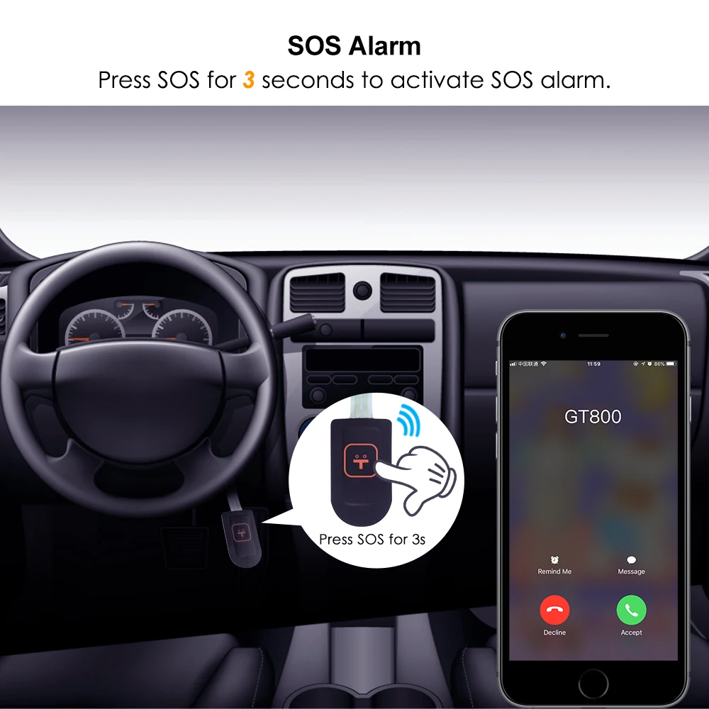 Gps Пульт дистанционного управления двухсторонний Talk SOS gps-сигнализация локатор в реальном времени отслеживание голоса монитор гео-забор автомобильный трекер бесплатное приложение