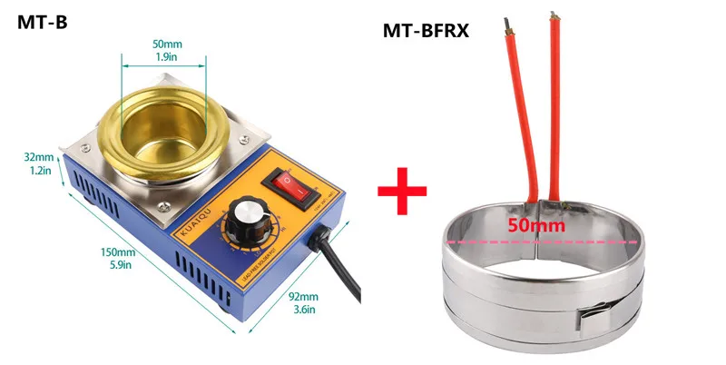 gas welding machine Heating Element For Solder Pot Solder Machine Tin Furnace Desoldering Bath Ceramic Heater Element For Soldering Iron hot stapler plastic Welding Equipment