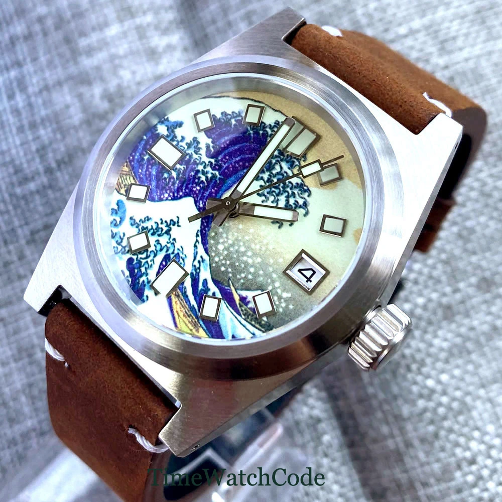 The Perfected Prototype Dial Has Found A New Home In Japan Congrats To The  New Owner!! The Great Wave Off Kanagawa … Seiko Mod, Seiko, Great Wave Off  Kanagawa 