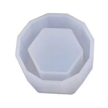 

Crystal Epoxy Resin Mold Hexagon Cup Casting Silicone Mould Craft Making Tool X6HE