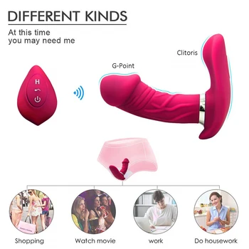 adult Vibrator Sex Toys for Woman,panty Vibrator,dildo for Women,vibrator Butterfly ,clitoris Stimulator ,powerful remote Vibrat 6
