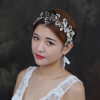 

YouLaPan Wedding Hair Band Headband Wedding Hair Accessories Tiara Immitation Jewellery Hair Band Bridal Headpieces HP07