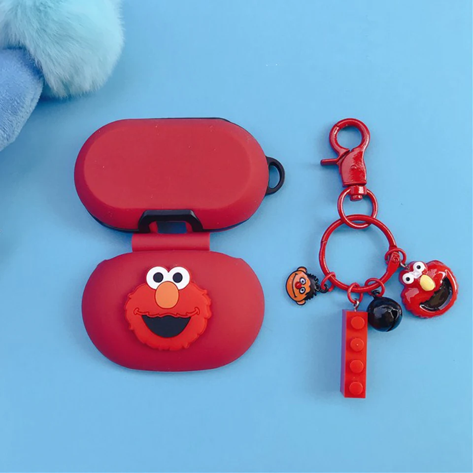 Мультяшный силиконовый чехол для samsung Galaxy Buds чехол Bluetooth гарнитура зарядная коробка крышка беспроводные наушники Противоударная кожа