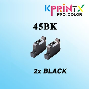 

2PCS BLACK ink cartridge compatible for hp45 45 51645A Deskjet 710C 712C 720C 722C830C 832C 850C 950C 1280C
