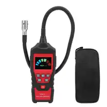 Ht601a analisador de gás detector de vazamento de gás portátil led analisador de alarme de gás inflamável combustível