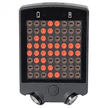 

Bicycle Wireless Remote Control Turn Signal Tail Light Usb Rechargeable Bicycle Warning Light Bike Brake Light Riding Equipment