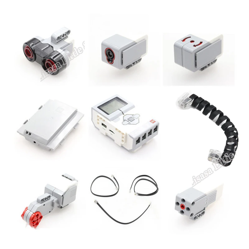 

New Legoinglys Technic EV3 Power Functions Control Motor Lithium battery With 45501 95656 45544 DIY Building Blocks