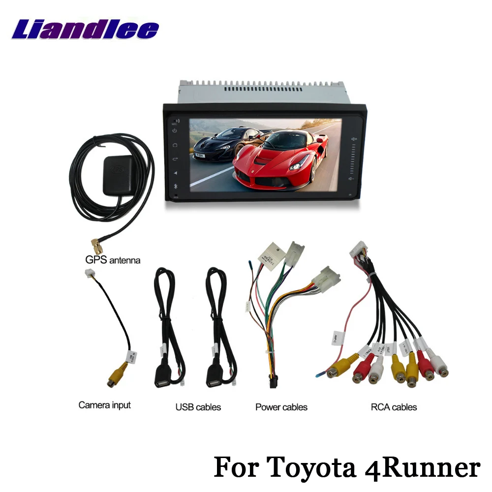 Транспортное средство GPS DVD проигрыватель для Toyota 4runner 2002 2009 Android автомобильный