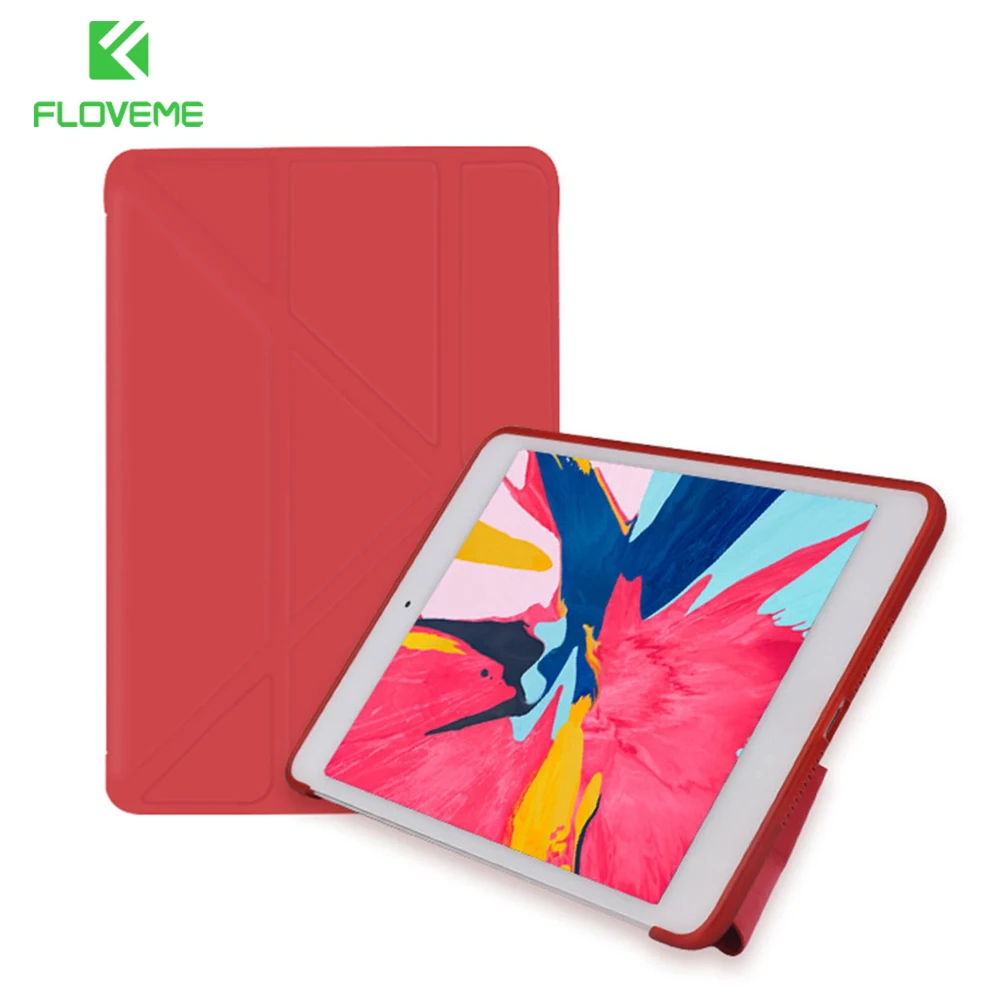 FLOVEME умный чехол с автоматическим пробуждением и сном для i Pad 2 из шелковой кожи