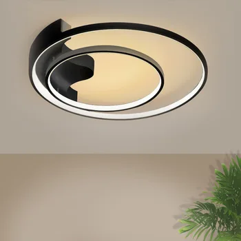 

nordic led panel lights ventilador de techo lamparas de techo colgante moderna Ceiling Lamp Fixtures lighting light