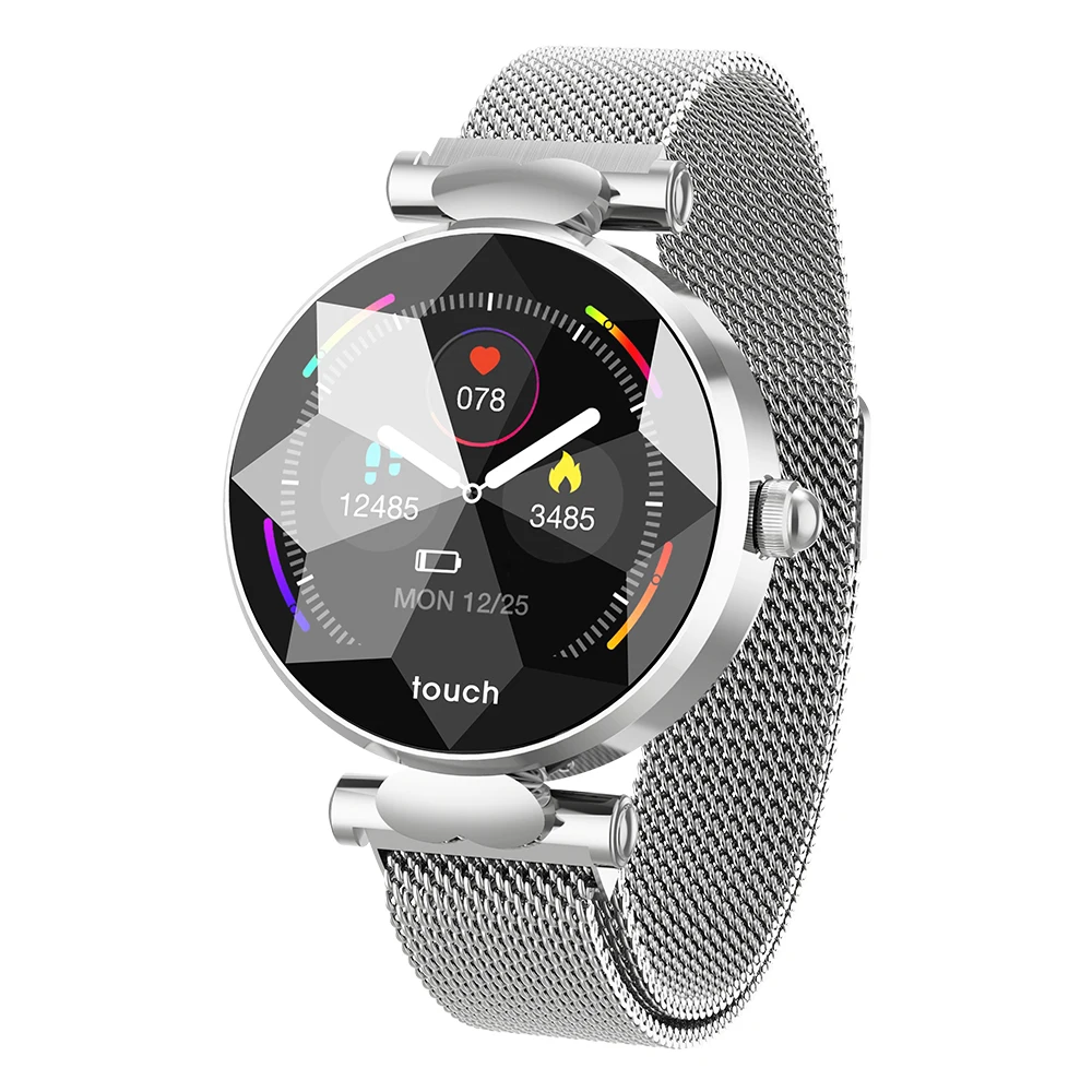 B80 Модные Смарт-часы для женщин, пульсометр, измеритель артериального давления, наручные часы, фитнес-браслет, трекер, умные часы, женские часы - Цвет: Style 6