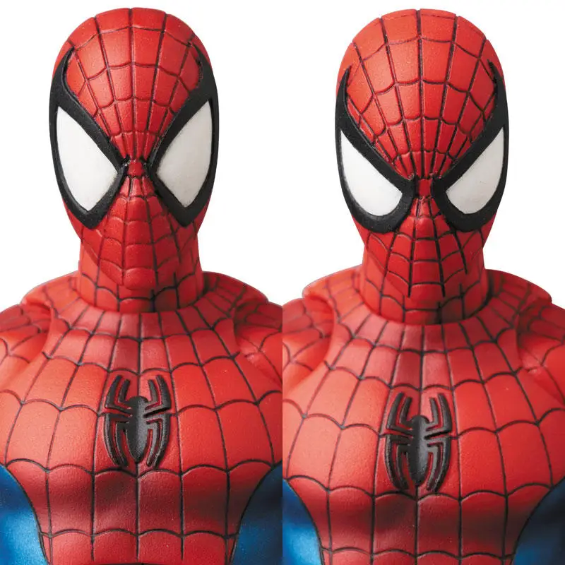 Marvel Mafex 075 Avengers Spiderman MAF075 the Amazing Spider Man Action  Figure Model Toys Doll For Gift