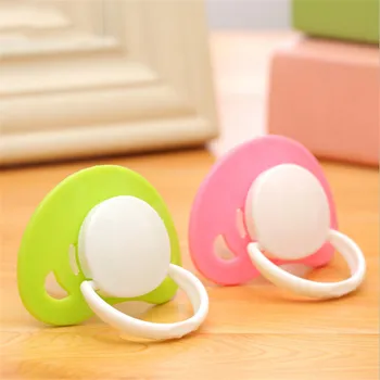 

Baby Food Milk Feeder Nipple Pacifiers Cute Baby Round And Flat Nipples Safe SiliconeBaby Pacifiers