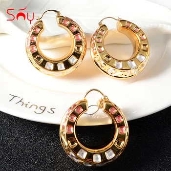 

Sunny Jewelry Fashion Classic Jewelry For Women Earrings Pendent Romantic Sets For Wedding Party Anniversary Gift Trendy Sets