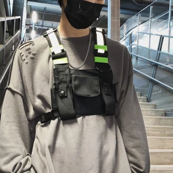 

Tooling Hip-Hop Chest Bag Fashion Multifunctional Vest Bag Outdoor Sports Tool Bag Vest Backpack