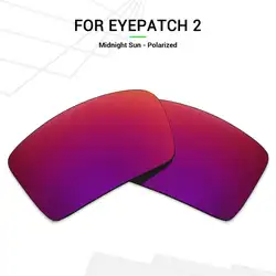 Mryok ПОЛЯРИЗОВАННЫЕ замены Оптические стёкла для Oakley Eyepatch 2 Солнцезащитные очки для женщин Полночь Защита от солнца