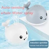 Hot selling Lovely LED Flashing Bath Toys Ball Water Squirting Sprinkler Baby Bath Shower Kids Toys kids water toys 1
