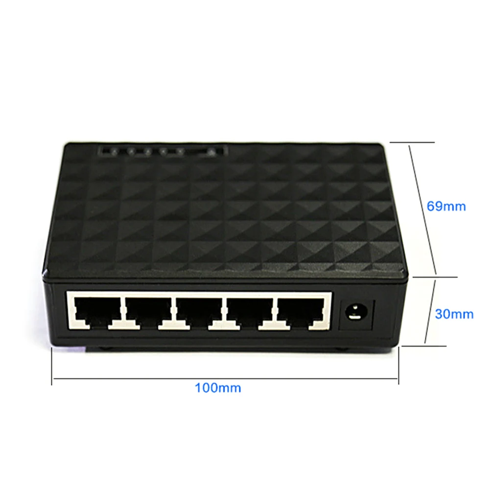 HUB Ethernet обмен Gigabit 5-Порты и разъёмы адаптер переключатель мини настольный коммутатор сети LAN
