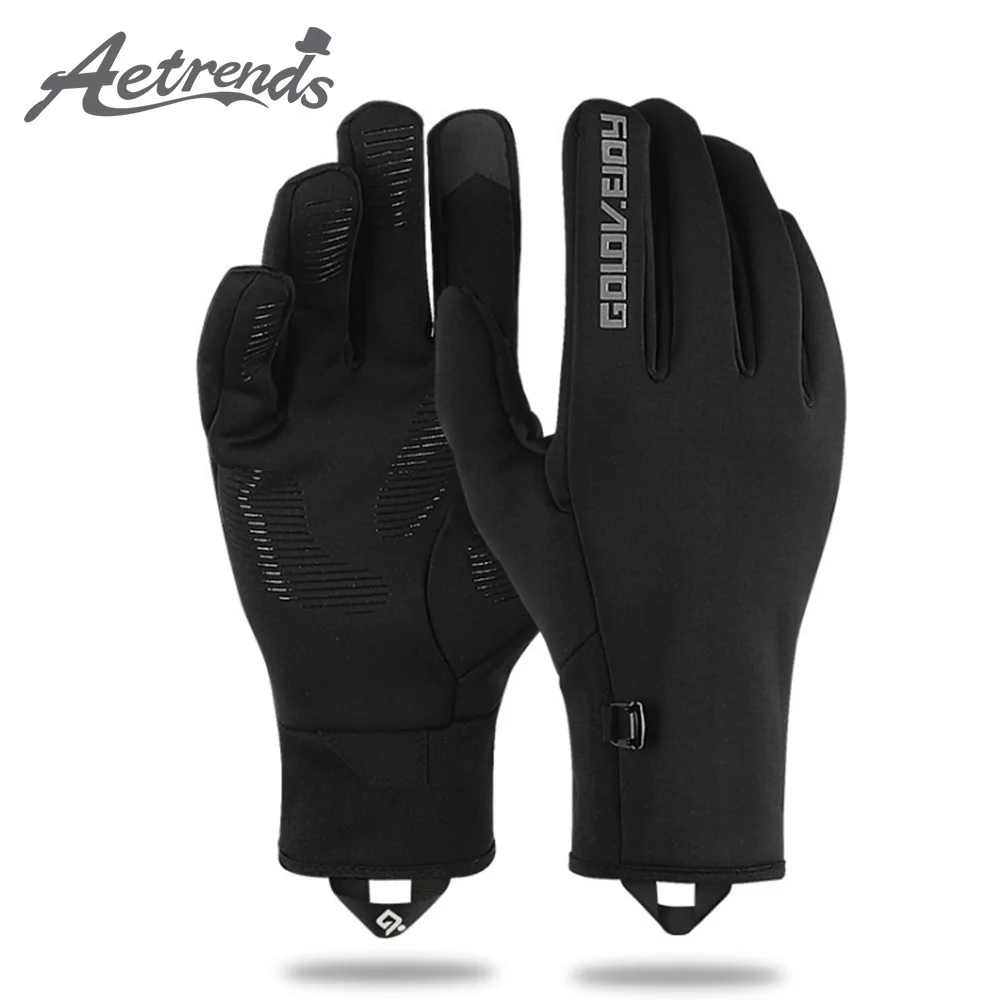 [AETRENDS] Touch Screen Waterproof Men's Ski Gloves Winter Warm Snowboard Snowmobile Cold Weather Sports Gloves O-0026