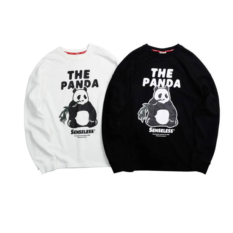 

2019 Spring And Autumn Men's New Casual Letter Pattern Printing Round Neck Hoodies Loose Temperament Trend Cotton Harajuku