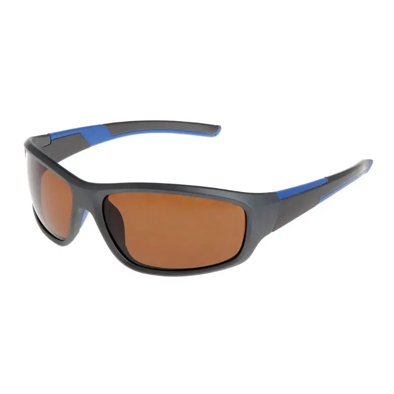 Коричневый Polarized Sunglasses Cycling Unisex Sun Glasses Eyewear UV400 Outdoor Sport Fishing Driving HD Protection Goggles Objectives - Цвет: Коричневый