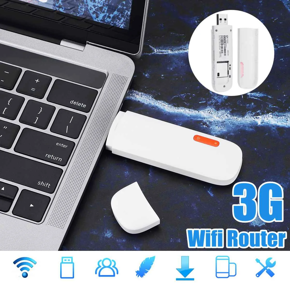 3g USB Wi-Fi маршрутизатор ключ поддержка 10 отклонений доступа беспроводной точка доступа разблокировки мобильный широкополосный для путешествий кемпинга